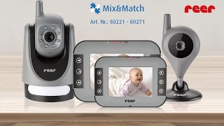 reer Mix amp Match Video Babyphone DE Art Nr 80221 bis 80271 [upl. by Flyn]