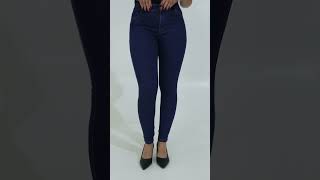 Calça Feminina Jeans Skinny Escura Tex Denim  24002230 [upl. by Ecinehs]