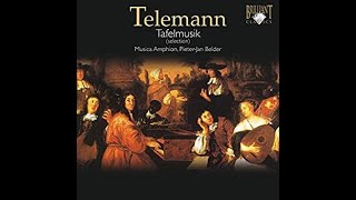 Georg Philipp Telemann 16811767  Tafelmusik 4 cds PieterJan Belder [upl. by Knoll]