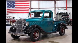 1936 Ford Pickup For Sale  Walk Around [upl. by Clio181]