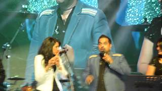 Shankar Mahadevan and Rasika Shekar performance at Oracles Oravations 2014 [upl. by Kristan]