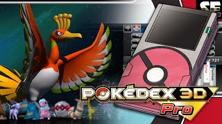 🗺Pokedex 3D Pro  The Official Pokedex on Nintendo 3DS and Citra [upl. by Eckmann]