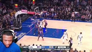 New York Knicks vs Los Angeles Lakers Full Game Highlights  February 3 2024  OkayRickk Reacts [upl. by Ailes]