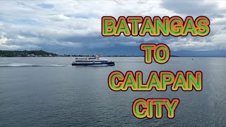 Batangas to Calapan city travelShe Real Vlogbatangascalapan [upl. by Nov138]