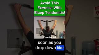 STOP These Exercises With Bicep Tendonitis 4 [upl. by Edora332]