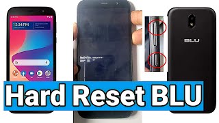 how to factory reset All BLU formate [upl. by Yrrad336]