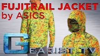 ASICS FUJITRAIL PACKABLE JACKET REVIEW  Gearistcom [upl. by Ellehcam965]