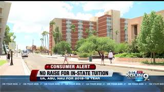 Presidents of ASU UA NAU to release tuition proposals [upl. by Noiro760]