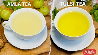 Discover the magic of herbal teasAmla aur tulsi ki chaiIndian gooseberry and holy basil leaves tea [upl. by Emearg]