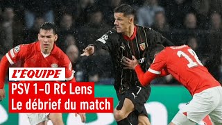 PSV 10 RC Lens  Le débrief du match dans lÉquipe du Soir [upl. by Theodor]