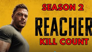 Jack Reacher Kill Count Season 2  Kill Count Series [upl. by Yeoz101]