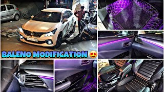 BALENO BASE TO TOP MODIFICATION 😍 BALNEO MODIFICATION 😍 balenomodified [upl. by Susannah]