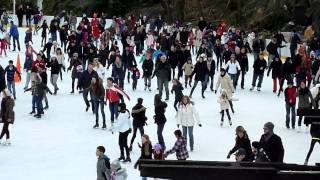 Wollman skating rink in Central park [upl. by Hrutkay]