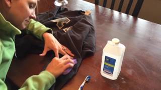 Fix This How To Remove a Paint Stain From Clothes  Easy DIY [upl. by Derinna]