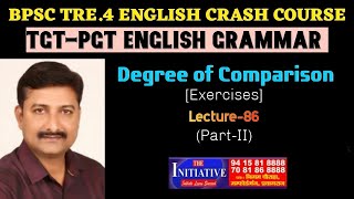 Lecture86PartII  Transformation of Degrees  Degrees of Comparison  Jagdish Maurya [upl. by Aysan]