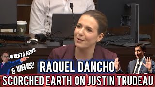 WAPOW COW Raquel Dancho BURNS Justin Trudeau amp goes scorched Earth on his Ego [upl. by Selrahc1]