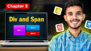 Div amp Span Tag in HTML  Frontend Developer Course [upl. by Nevada]