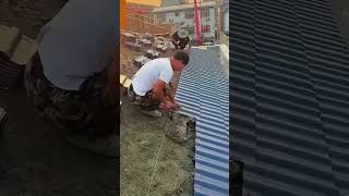 Construction glazed tile laying process good tools and methods can improve work efficiency [upl. by Ytsihc]