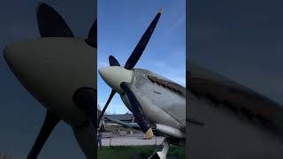 spitfire royalairforce allies militaryaircraft usaf ww2 church hitler [upl. by Asaeret]