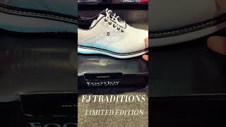 Unboxing some fresh FootJoy Traditions in a limited edition new style now in store at hartfordgolf [upl. by Onaled]