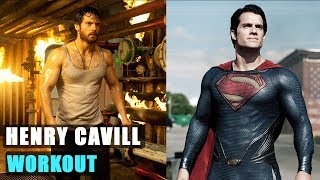 Henry Cavill SUPERMAN training  Hard Workout [upl. by Brade]