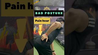 Back pain Treatment physical lowerbackpain poorposture [upl. by Kcinom]