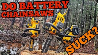 Are They Junk Dewalt Battery Chainsaws Buyers Guide Dewalt 60V 14quot Top Handle Chainsaw [upl. by Isoj]