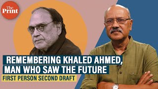 Khaled Ahmed Pakistani editor who foresaw rise of Lashkars amp never asked ‘but what about Kashmir’ [upl. by Kwapong517]