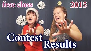 Free class Contest 2015 results  English and Russian  Antonia Romaker [upl. by Ainadi]