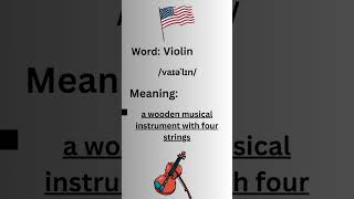 How to Pronounce Violin in American Accent Correctly americanaccent americanpronounce [upl. by Tova962]