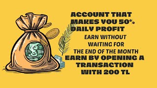 ACCOUNT THAT MAKES YOU 50 DAILY PROFIT [upl. by Sivie]