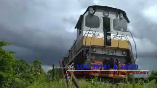 Locos TGM8K 38141 amp 38033 seen at Camaguey working the Zafra at CAI SiboneyMay 2022 amp May 2021 [upl. by Carmon481]