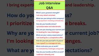 Nail Your Job Interview Questions Answers englishspeakingpractice englishstoryforlearningenglish [upl. by Jehovah435]