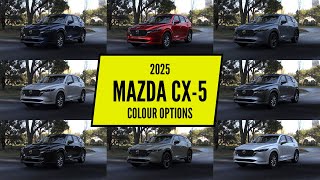 2025 MAZDA CX‑5 Color Options  Images  AUTOBICS [upl. by Heida607]