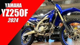 All NEW Yamaha YZ250F GYTR 2024 [upl. by Yatnoed842]