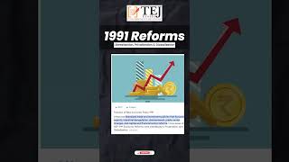 1991 Economic Reforms Key Points for RAS Prelims 2024  Indian Economy  RAS Prelims 2024 shorts [upl. by Sialac269]