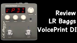 เทคโนโลยีใหม่ LR Baggs Voiceprint DI Acoustic Guitar IR [upl. by Anaidirib821]