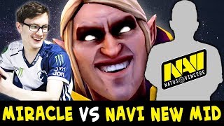 Miracle vs NAVI NEW MID Magical — Invoker vs Storm Spirit [upl. by Alset840]