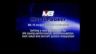 MartinBaker Mk16 Ejection Seat Escape System [upl. by Ensoll]