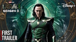 Loki Season 3  First Trailer 2025  Tom Hiddleston  Marvel Studios Concept [upl. by Arfihs583]