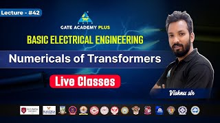 42 Numericals of Transformer  Basic Electrical Engineering  By Vishnu Sir [upl. by Giacinta]