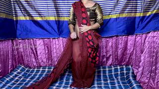 womens fashion show saree fashion vlog  Bengali Fashion video saree expression [upl. by Aryajay]