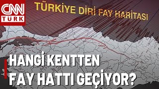 Deprem Riski Haritası Güncellendi Hangi Bölgelerde Yıkıcı Deprem Riski Var [upl. by Ormiston569]