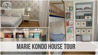 The KONMARI organization for real people Organized apartment tour  OrgaNatic [upl. by Henri]