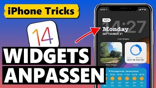 iOS 14 Widgets anpassen eigene Fotos Wetter Kalender News Uhr Widgetsmith uvm… [upl. by Strait]