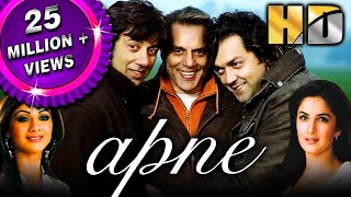 Apne HD – Blockbuster Hindi Film  Dharmendra Sunny Deol Bobby Deol Katrina Kaif  अपने [upl. by Cacie]