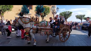 Giardini Naxos amp Taormina Sicily retiredinsicily Taormina [upl. by Damicke]