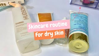 Affordable Skin Care Routine For Dry Skin  Non Comedogenic Products [upl. by Ardelle]