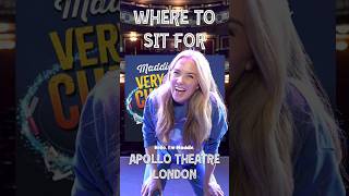 Where to sit when you come to my show maddiemoate curiouschristmas [upl. by Noffihc]