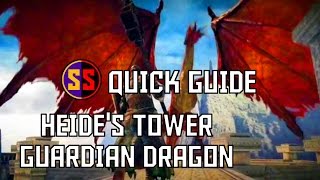 Dark Souls 2 SotFS  Heides Tower Guardian Dragon  Solipsists Quick Guides [upl. by Agueda]